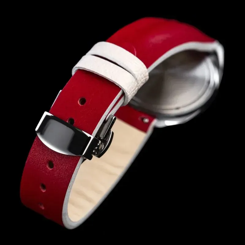 Слава «Вертикаль» — редкие часы с огненным циферблатом и вертикальным календарём