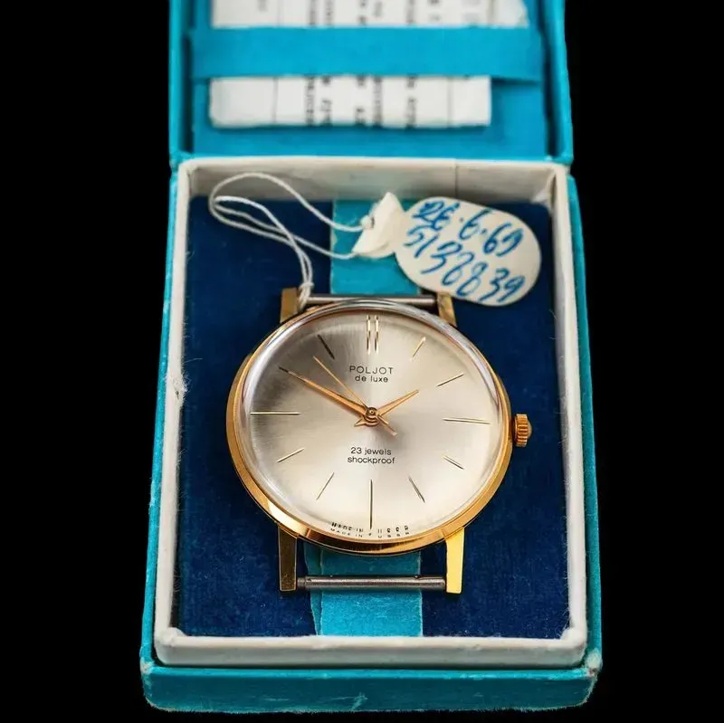 Самые тонкие советские часы - Полет "DELUXE" 1969 год